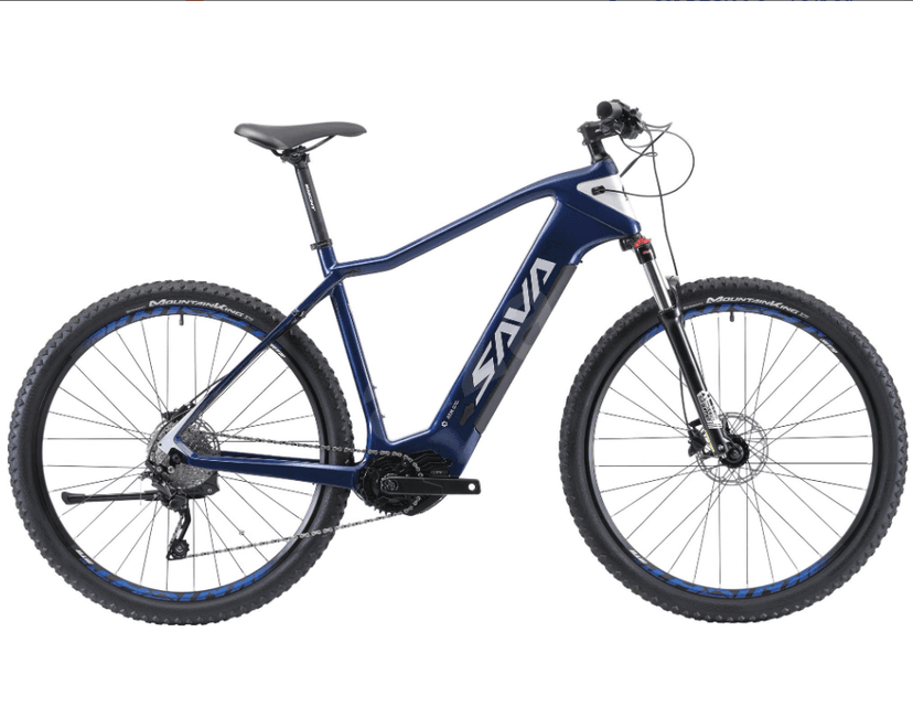 El. kolo Sava, kola 29", XL, karbon, 180km