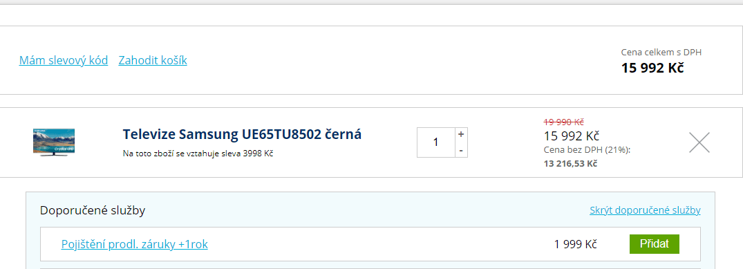 4K Smart TV, 164cm, HDR, Samsung 8