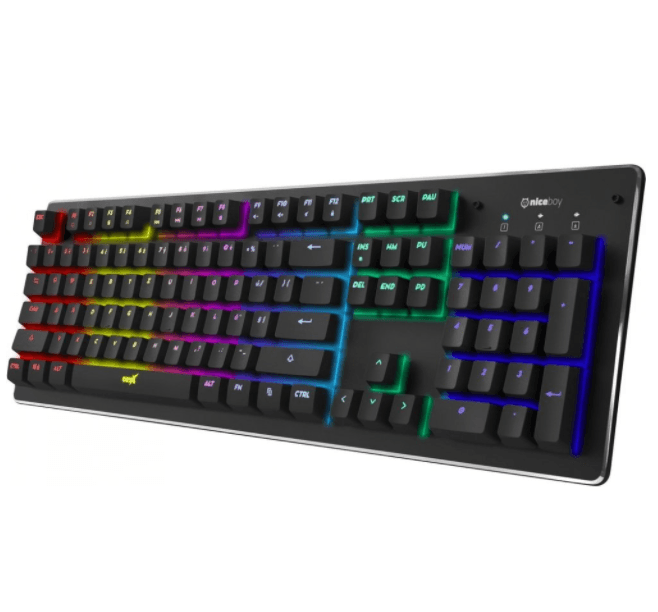 Drátová herní klávesnice Niceboy ORYX K400 
