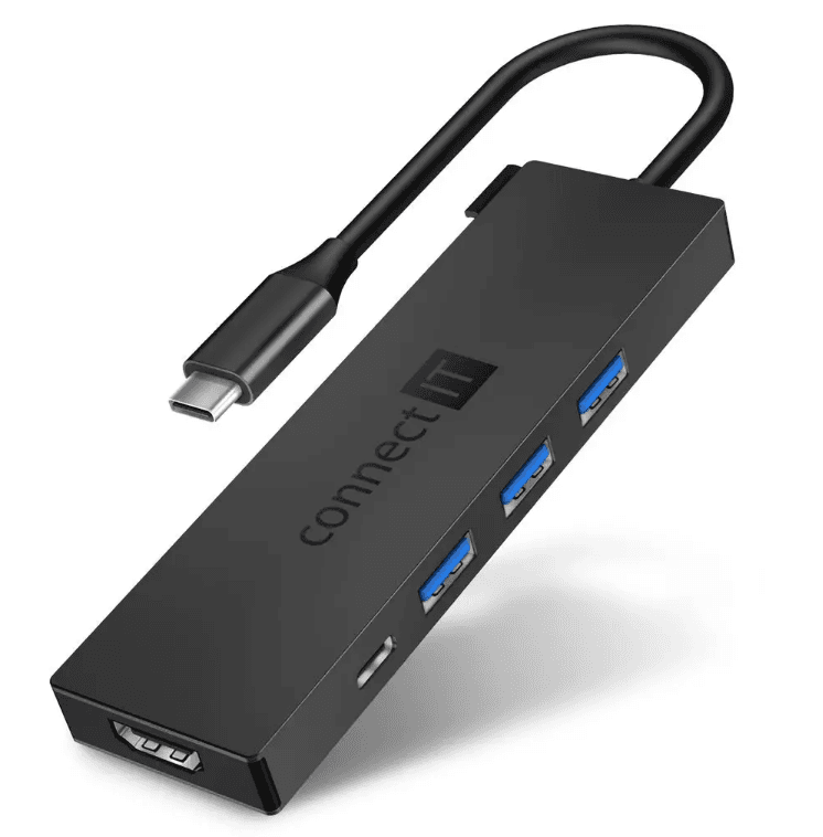 USB Hub Connect, 5v1, USB-C