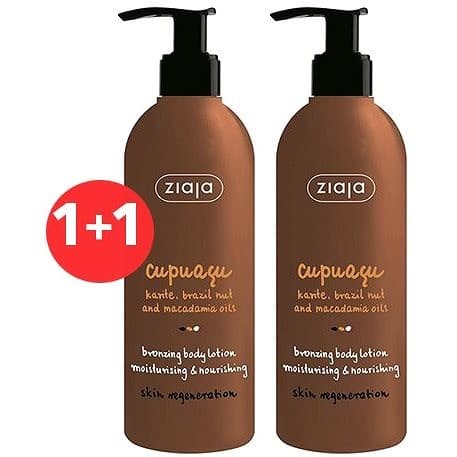 Samoopalovací tělové mléko Ziaja Cupuacu