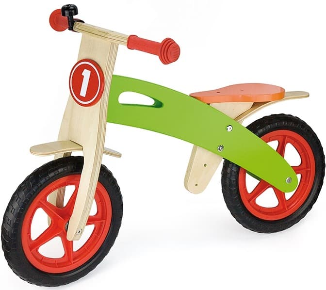 Dřevěné dětské odrážedlo Motorbike