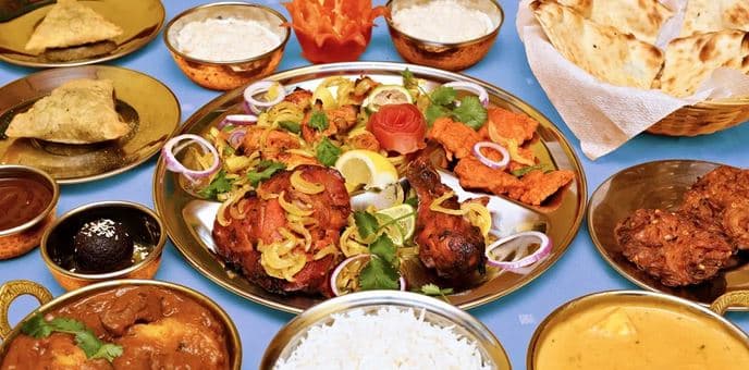 Indicko-bangladéšské menu pro 2