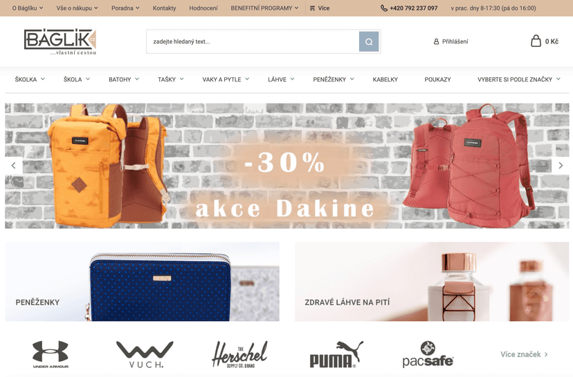 Sleva 30% na značku Dakine