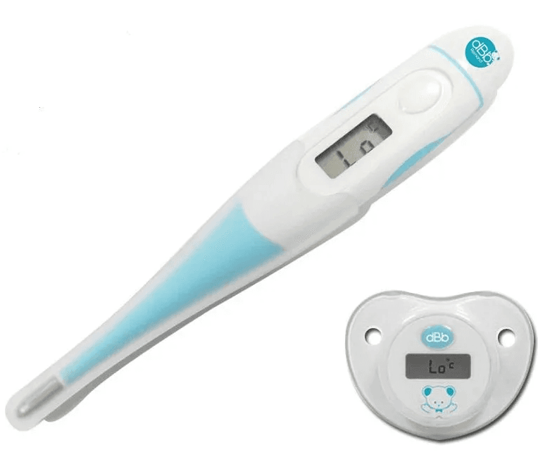 Teploměr + dudlíkový teploměr DBB