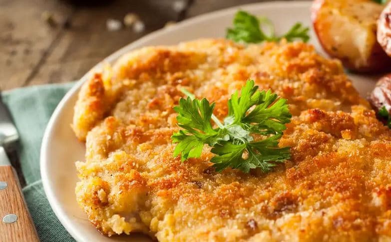 Bohaté řízkové menu s přílohami i sladkým dezertem
