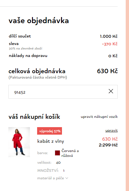 Extra sleva 30% na již zlevněné