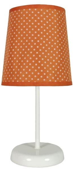 Dětská stolní lampička Gabriele, oranžová