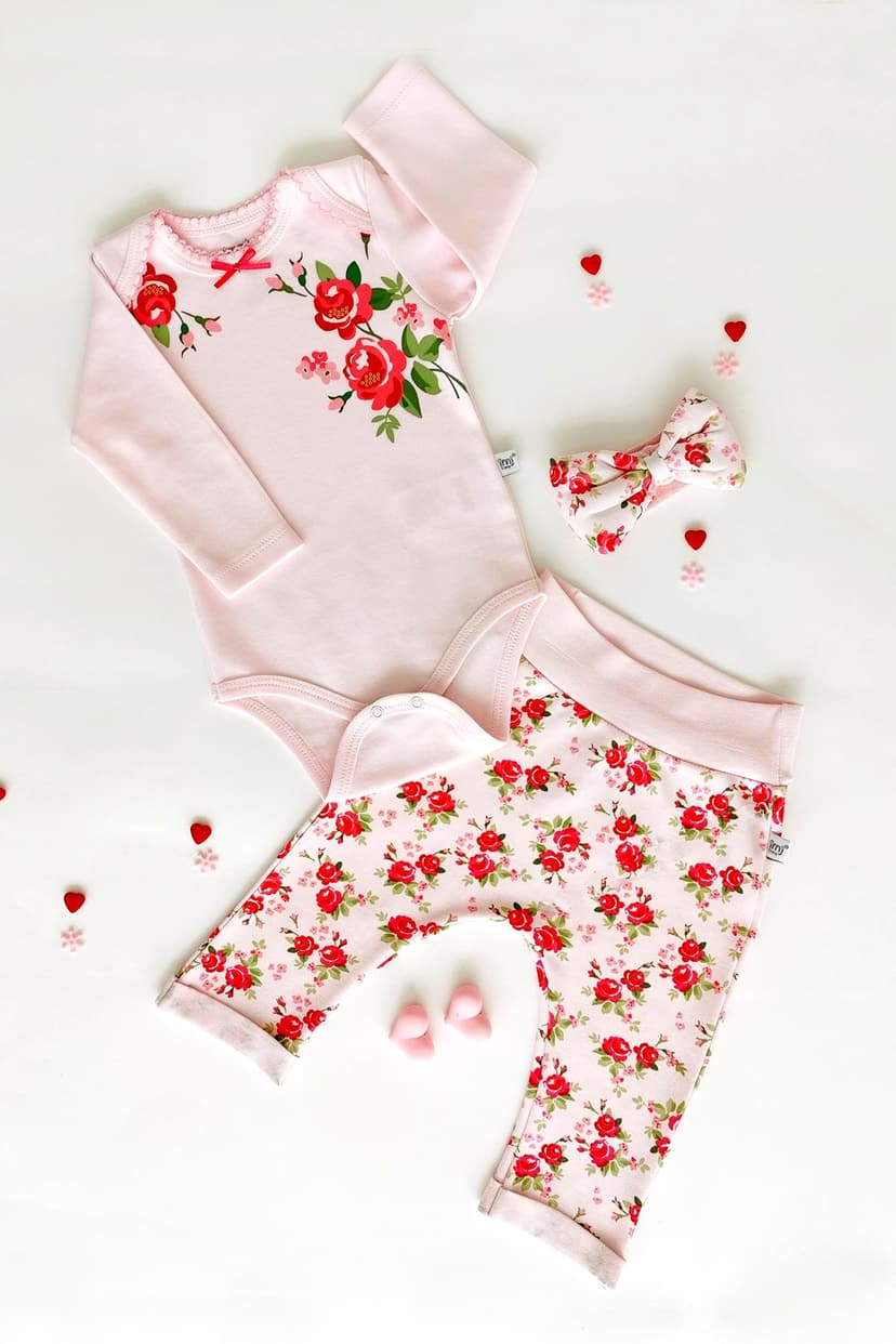 Dětský kojenecký set Rose 16% sleva