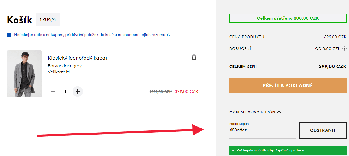 Extra sleva 50% na výprodej