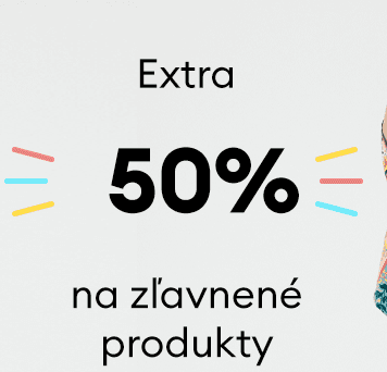 Extra sleva 50% na výprodej