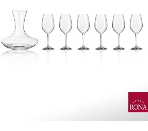 Sada sklenic a karafy RONA Sommelier 
