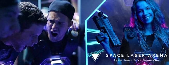 LASER GAME pro jednu osobu a závodní simulátor