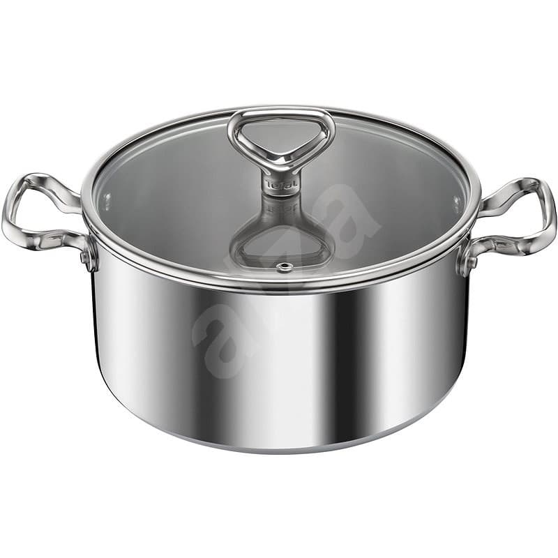 Tefal Hrnec 24cm RESERVE Collection Triply E476464