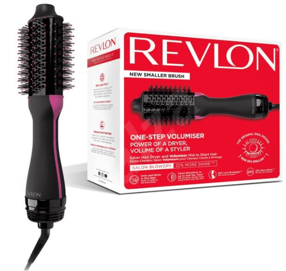 Kulmofén Revlon, ionizace