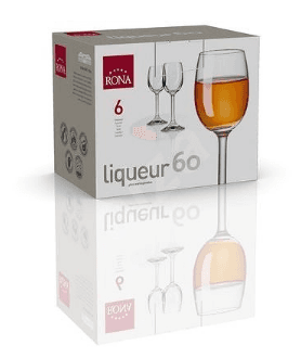 Sklenice na destilát 60 ml UNIVERSAL 6 ks