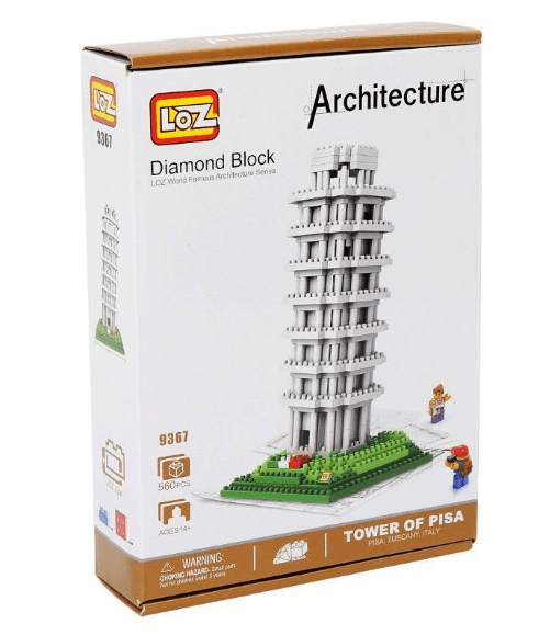 Věž v Pise Mac Toys, 3D stavebnice