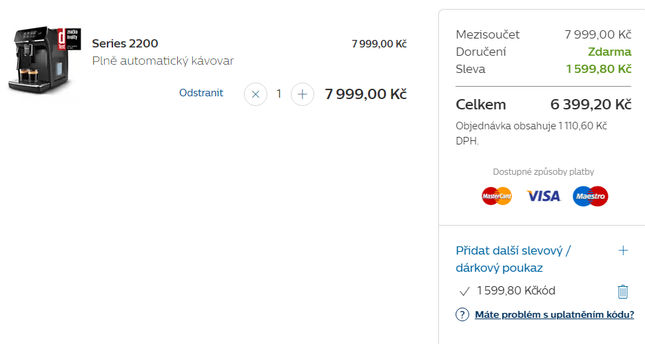 Plnoautomat na zrnkovou kávu Philips