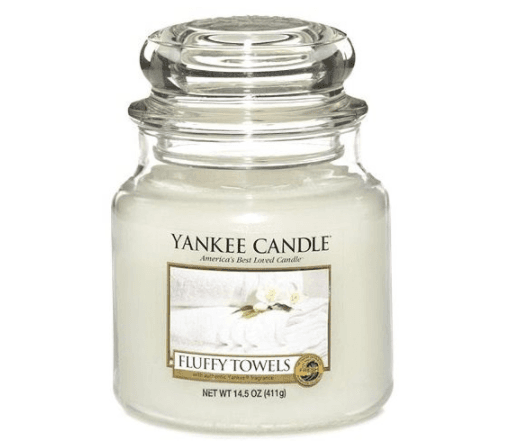 Vonná svíčka Yankee Candle Fluffy, 411gr