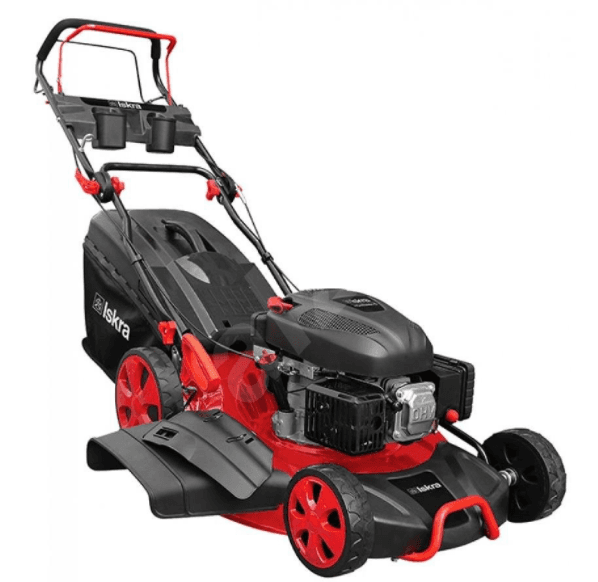 Benzínová sekačka Iskra, 48cm, pojezd, 60l.