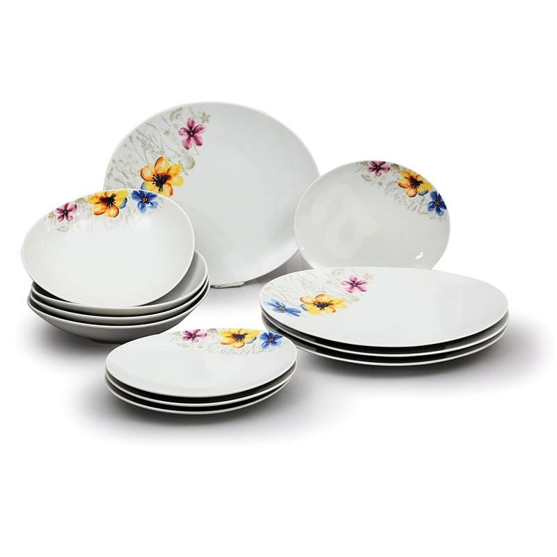 Sada porcelánových talířů Thun 12/4 Loos I.