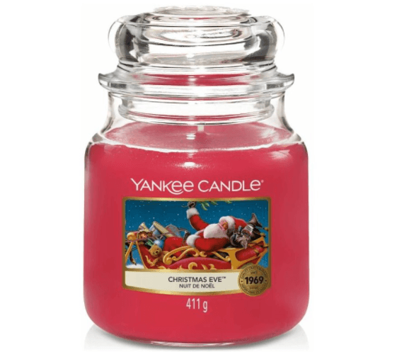 Vonná svíčka Yankee Candle Christmas Eve, 411gr