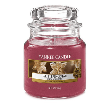 Svíčka Yankee Candle Glittering Star 104g