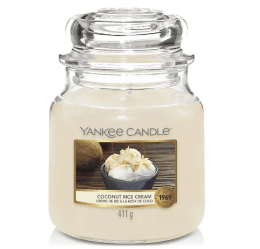 Vonná svíčka Yankee Candle Coconut Rice Cream 411