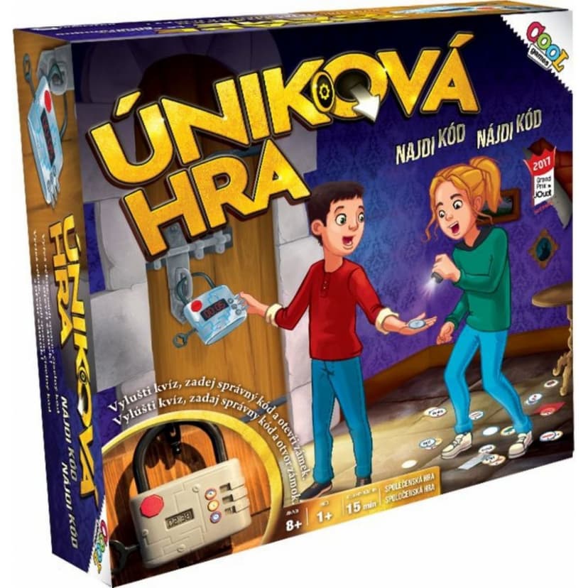 Úniková hra otevři zámek Cool Games