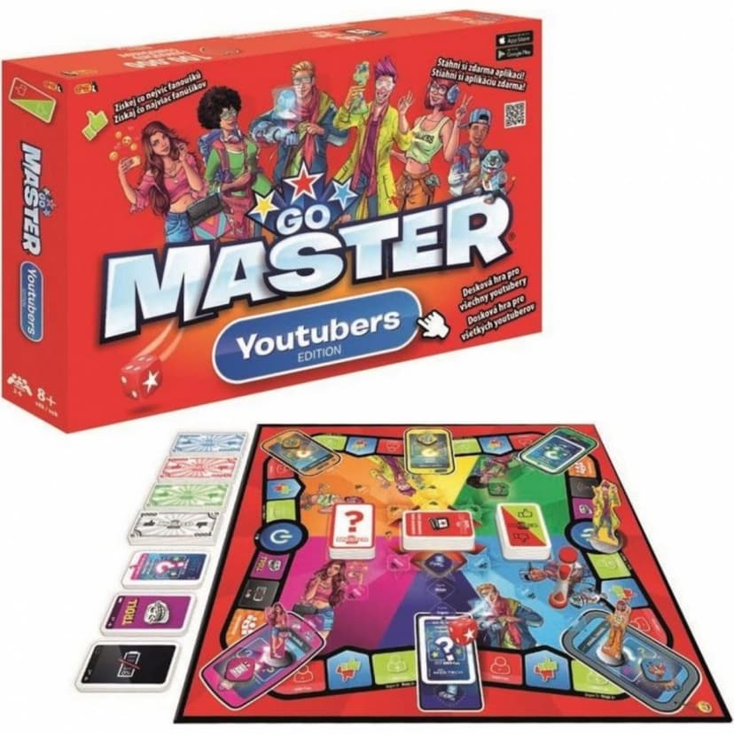 Společenská hra Go Master Youtuber