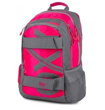 Školní batoh OXY Sport Neon Line Pink 22 l
