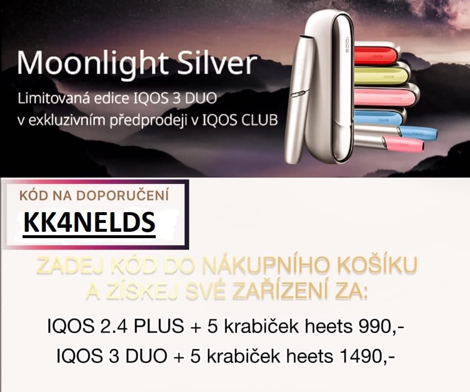 IQOS Sleva  400KČ