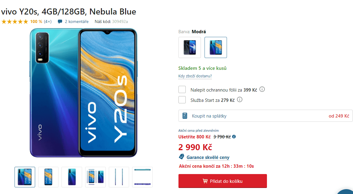 Vivo, 8x 1,8GHz, 4GB RAM, 6,51"