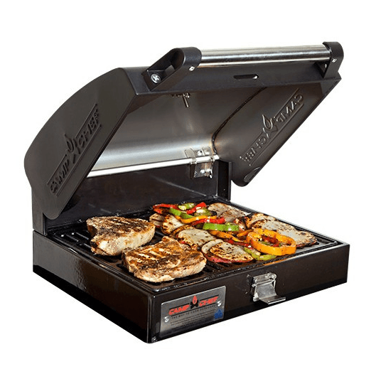 Litinový gril Vango Camp Chef BBQ 43x26cm