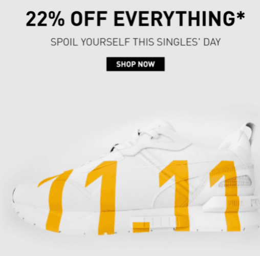 PUMA - extra sleva 22% na vše 