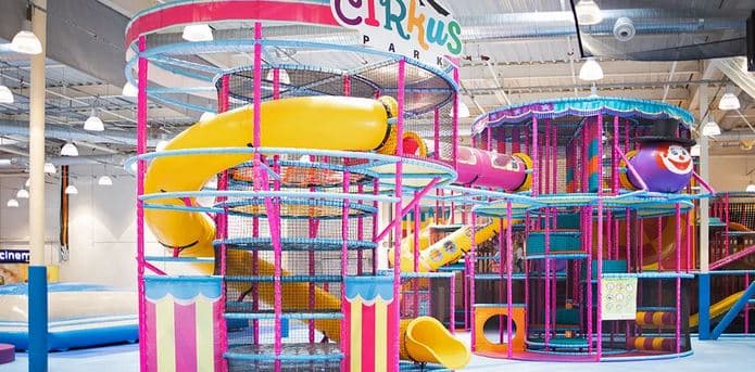 Vstup do dětského Cirkus Parku 