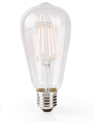 Chytrá LED žárovka Nedis, E27, 5W, Wi-Fi