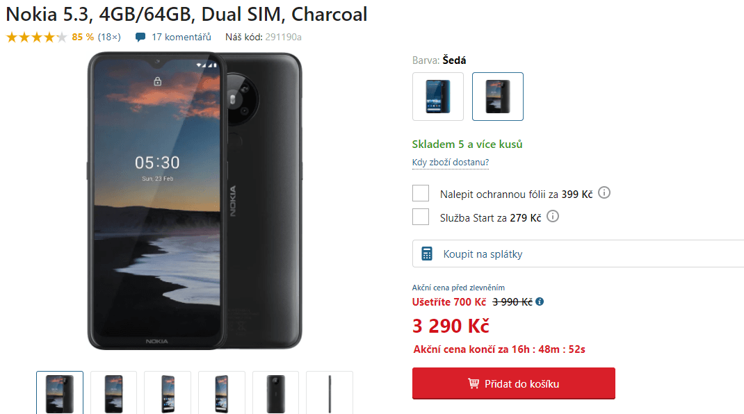 Nokia, 8x 2GHz, 4GB RAM, NFC, LTE, 6,55"