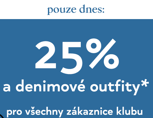 Orsay - sleva 25% na denim