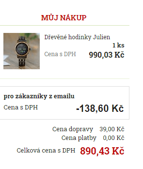 Dřevěné hodinky Julien Bobo Bird