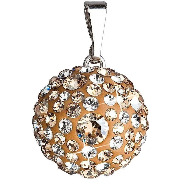 Stříbrný přívěsek s krystaly Swarovski