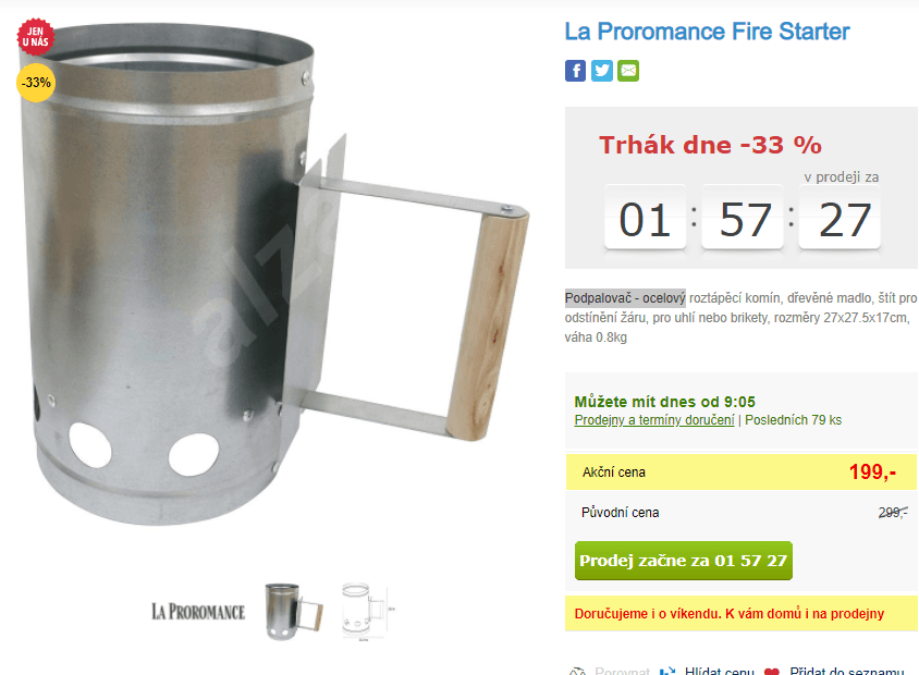 Podpalovač La Proromance Fire