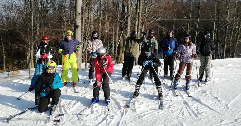 Lyžarský kurz v Krušných horách včetně skipasu