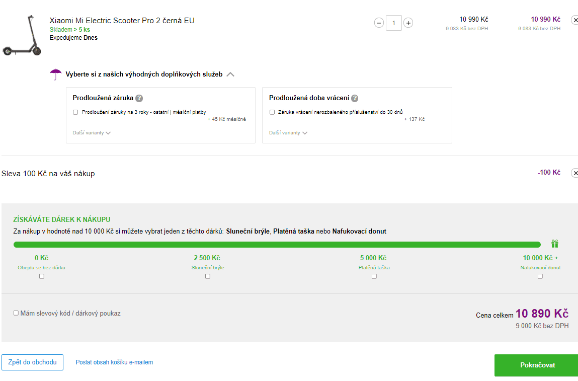 Elektrokoloběžka Xiaomi Mi Scooter Pro 2