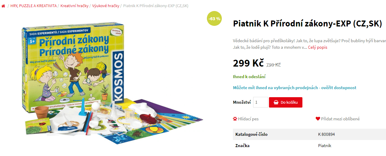 Kosmos Přírodní zákony, 5+