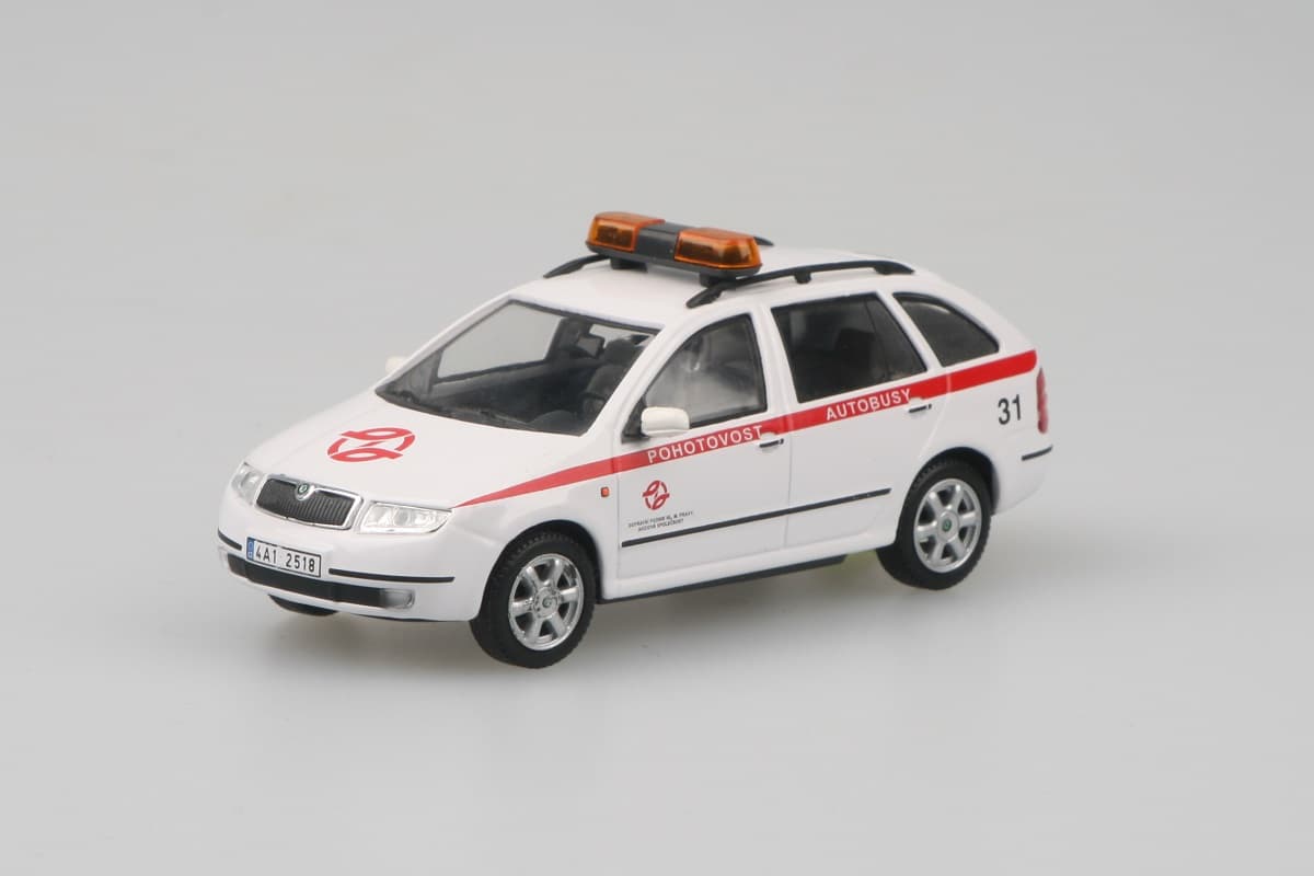 Akční cena - kovový model Škoda Fabia Combi DPP