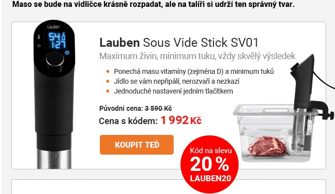 Lauben Sous Vide Stick