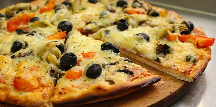 1/2 pizzy z ø 32 cm