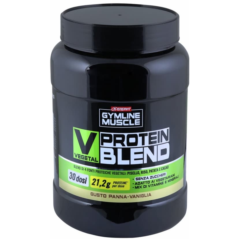 Vegetal Protein Enervit, 900g, vanilka