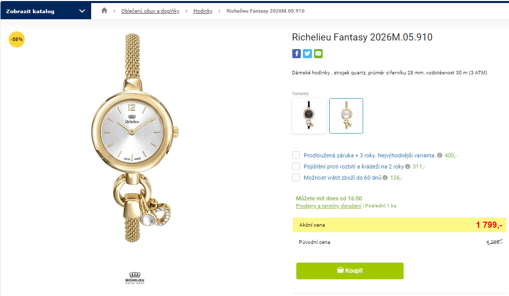 Dámské hodinky Richelieu Fantasy